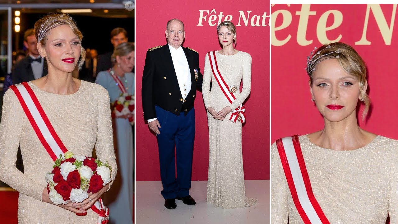 Gala De La Fête Nationale : Charlène De Monaco Surprend Tout Monde Au Grimaldi Forum