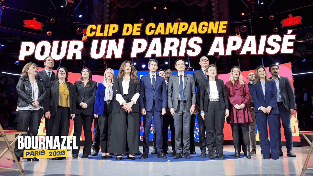 POUR UN PARIS APAISÉ - CLIP DE CAMPAGNE