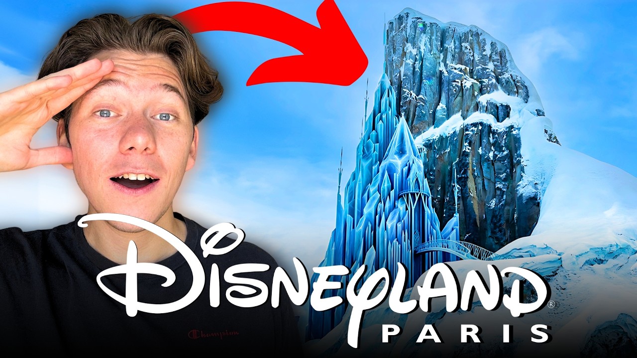 DISNEYLAND PARIS DÉVOILE la date d'ouverture du land REINE des NEIGES