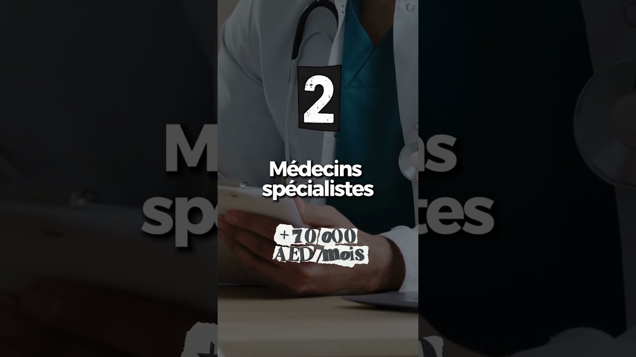 TOP 5 des métiers LES MIEUX PAYÉS à Dubaï