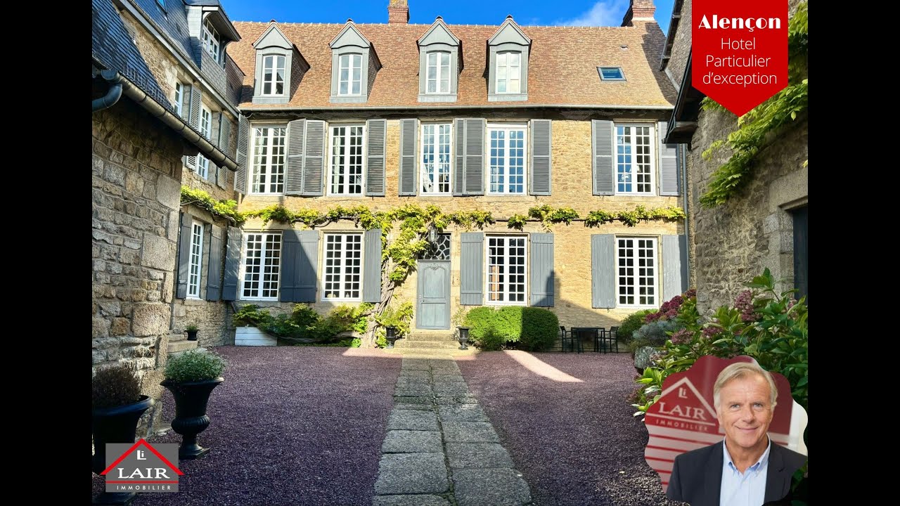 Hôtel particulier du 18e inscrit à l'inventaire supplémentaire des monuments historiques | Lair