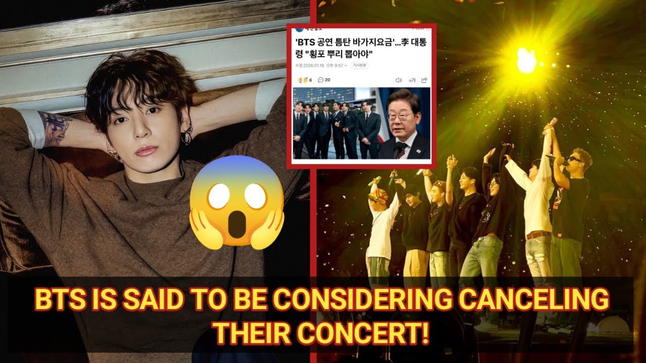 BTS consider the concert, the President intervened to increase hotel prices ahead of the concert 😱