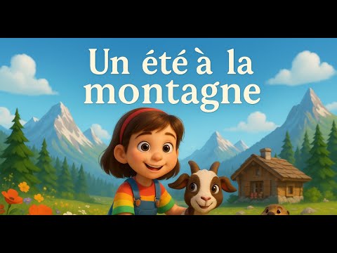 🌲 Un été à la montagne | Histoire du soir douce et magique pour enfants 🌙