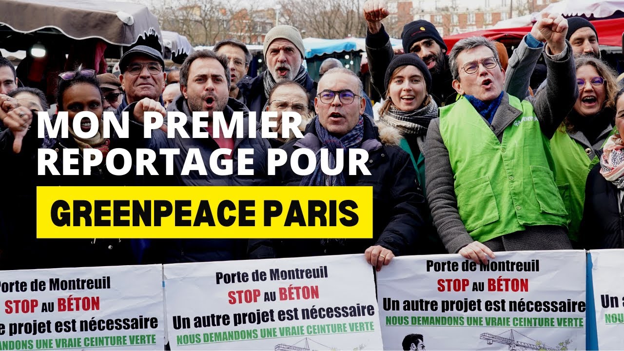 Porte de Montreuil : contre le béton, un autre projet est possible - Greenpeace Paris