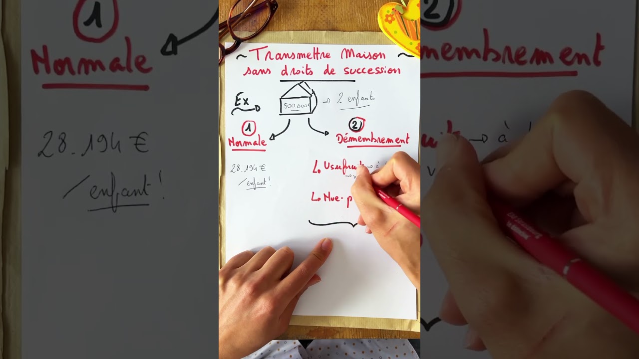 Comment transmettre une maison à ses enfants sans payer de droits de succession ? ￼