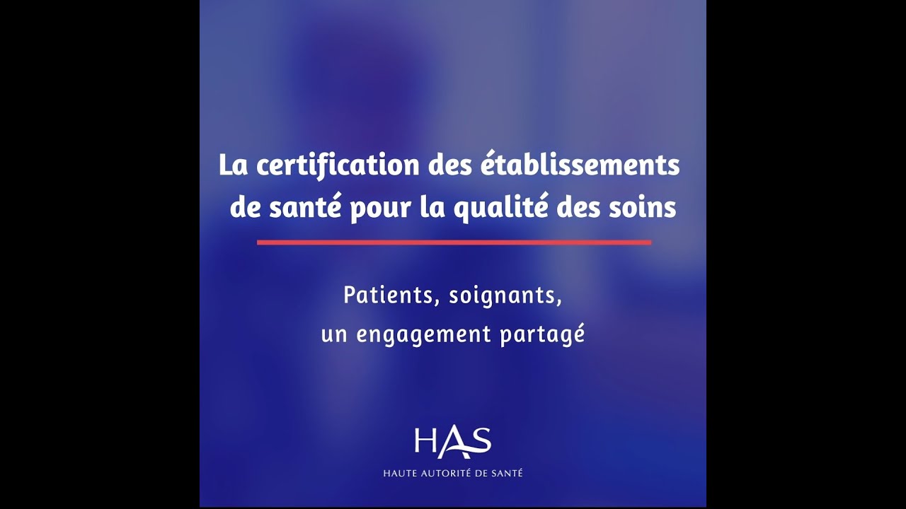 Les enjeux de la certification pour la qualité des soins - Catherine Geindre