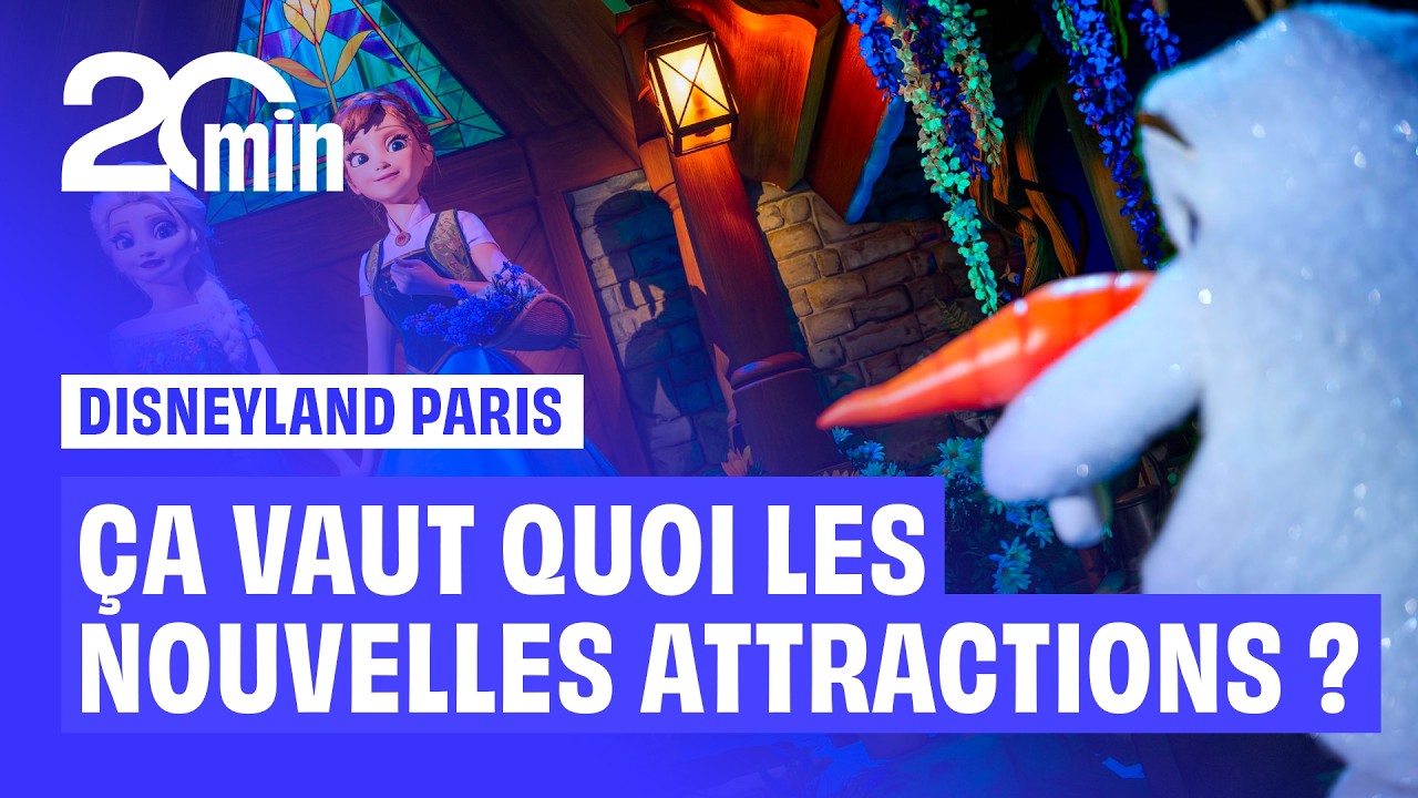 DISNEYLAND PARIS : Ça vaut quoi les nouvelles attractions « La Reine des Neiges » et « Raiponce » ?