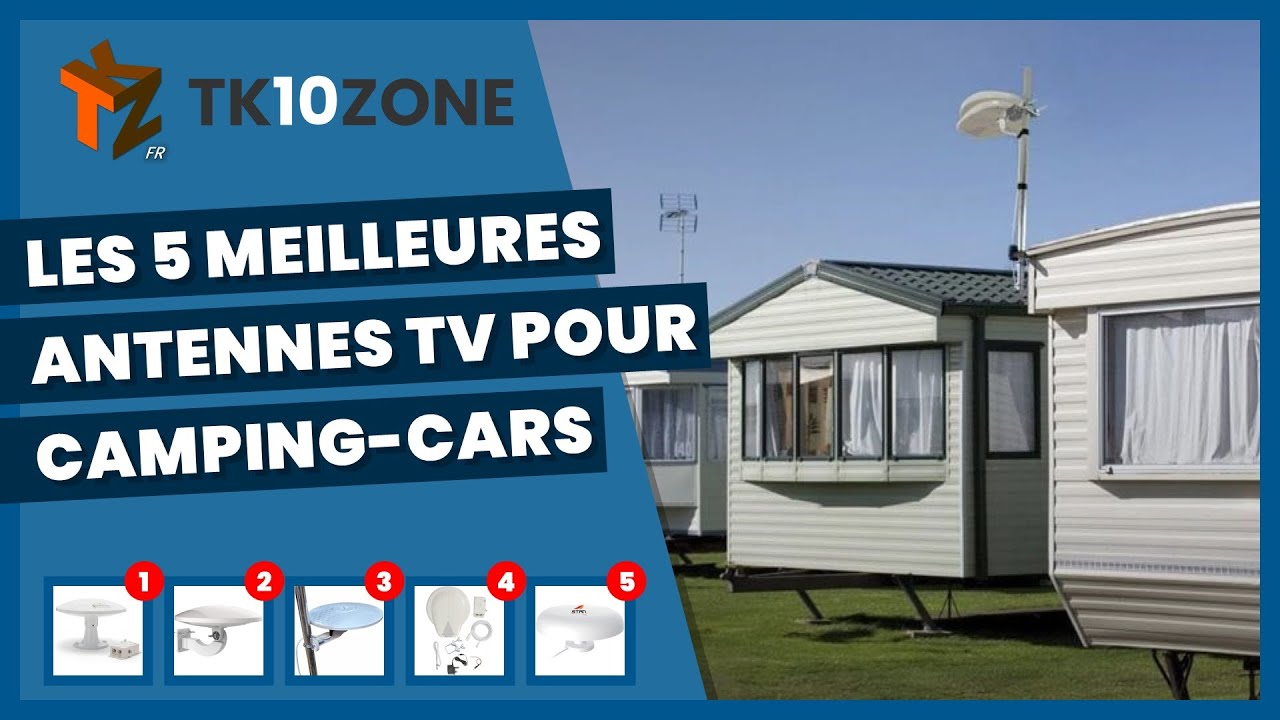 Les 5 meilleures antennes TV pour camping-cars