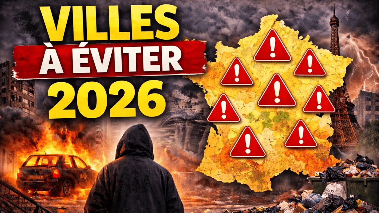 Pourquoi les français FUIENT ces 10 Villes en 2026 ?