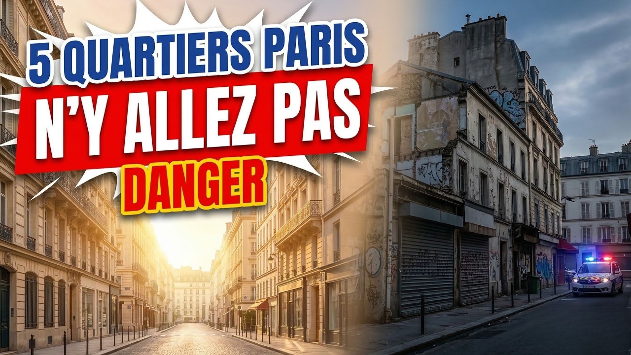 5 Quartiers de Paris Où Vous Ne Devriez JAMAIS Chercher Un Logement