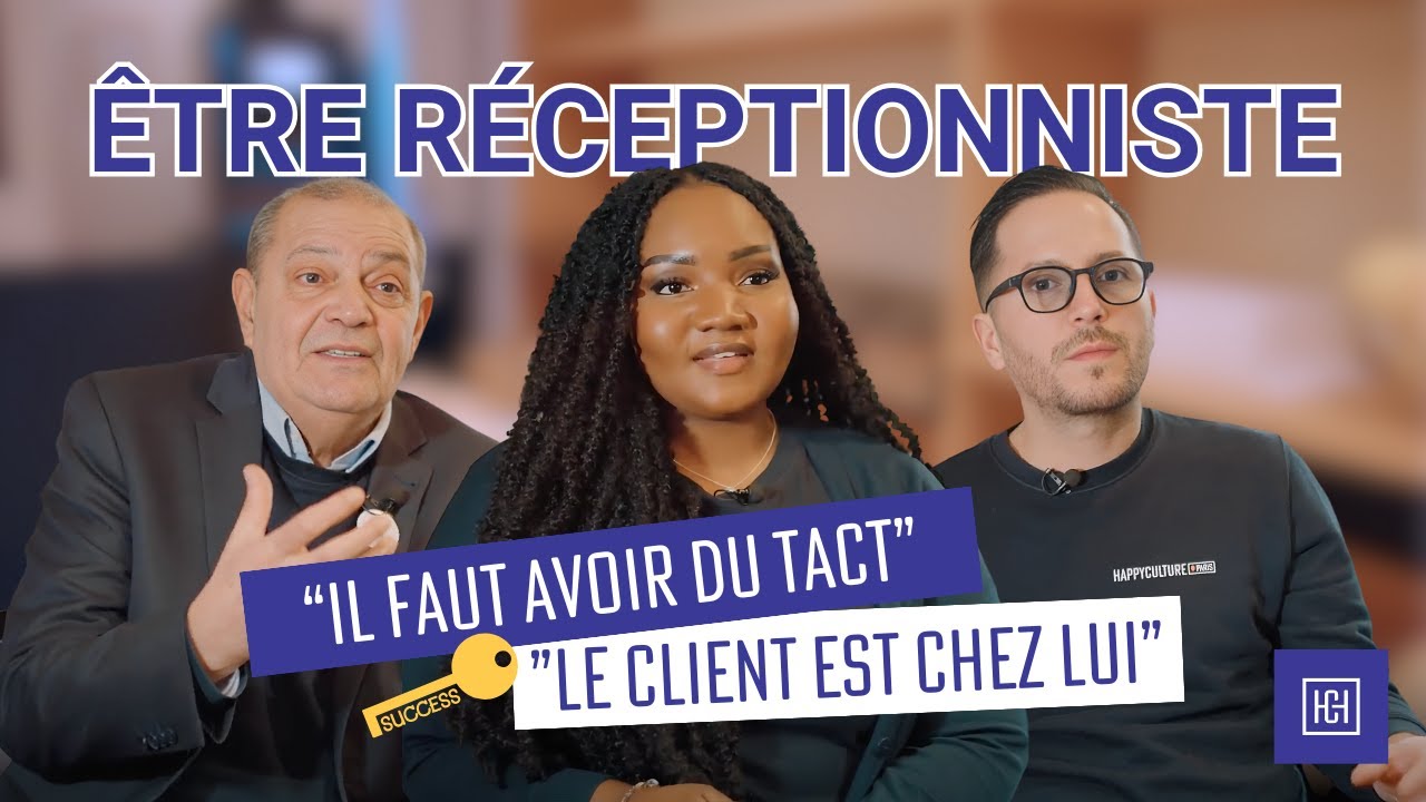 RÉCEPTIONNISTE en hôtellerie : Les CLÉS Pour RÉUSSIR ce métier - HAPPYCULTURE