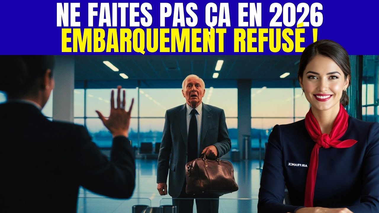 Nouvelles Règles Aéroportuaires 2026 pour les +60 ans | NE PARTEZ PAS SANS REGARDER !
