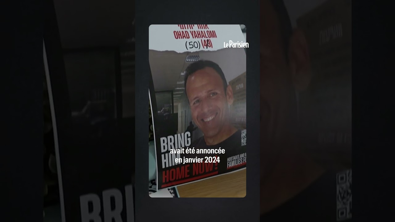 Le corps d'Ohad Yahalomi, dernier otage franco-israélien, rendu à Israël par le Hamas