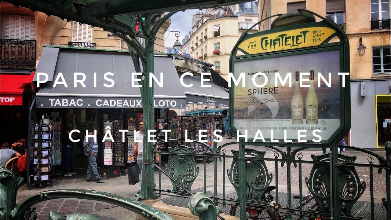 WALK IN PARIS (CHÂTELET LES HALLES) 06/07/2020 PARIS 4K