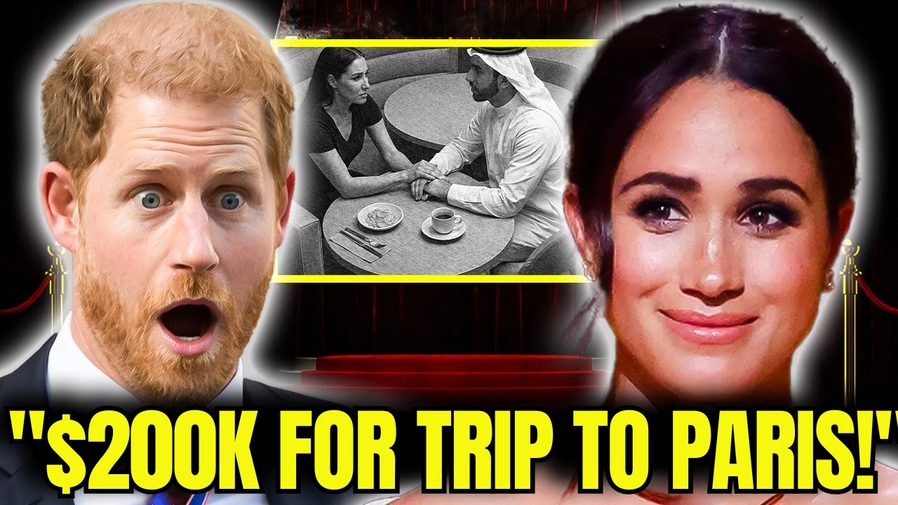Prince Harry GOES OFF as Hotel Receipts REVEAL Who Actually Funded Meghan Markle’s Paris TRIP