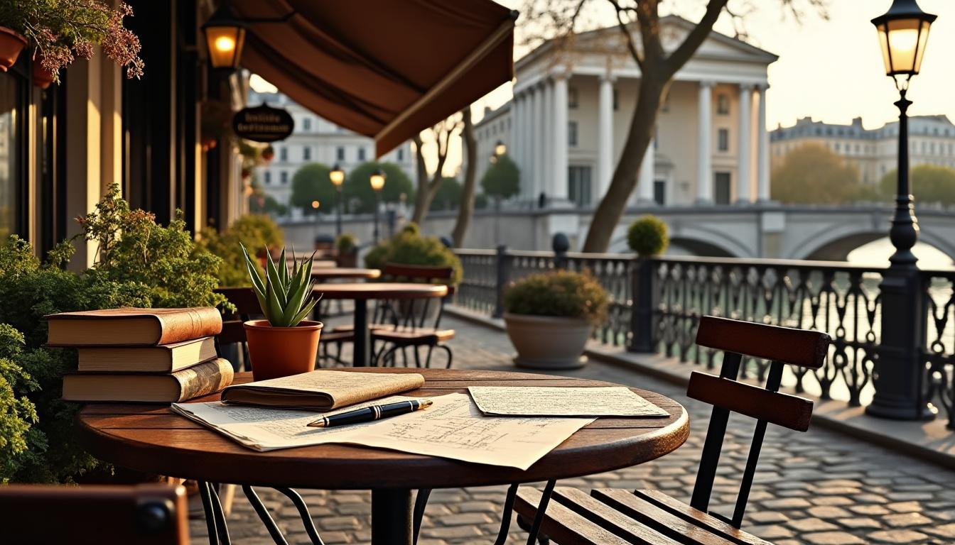 découvrez l'odyssée littéraire de théodore eristavi à paris, un havre d'exil où créativité et introspection se rencontrent.