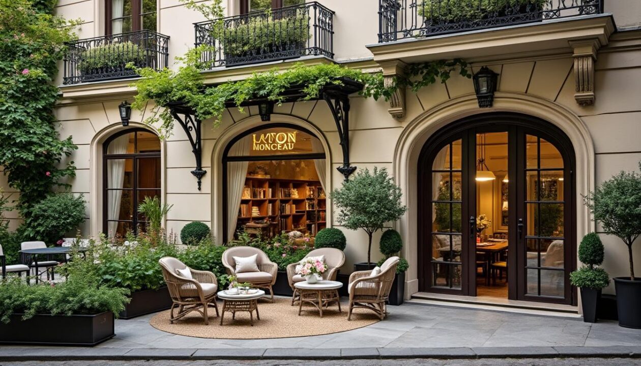 découvrez maison monceau à paris, un havre intimiste alliant charme des jardins parisiens et confort hôtelier pour une expérience unique et apaisante.