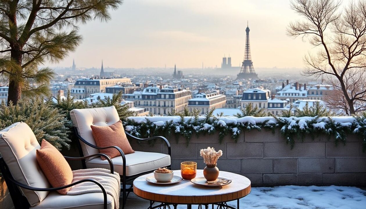 découvrez un hiver magique au rooftop eylau, perchés au sommet de paris, pour des moments lumineux et inoubliables en pleine saison froide.