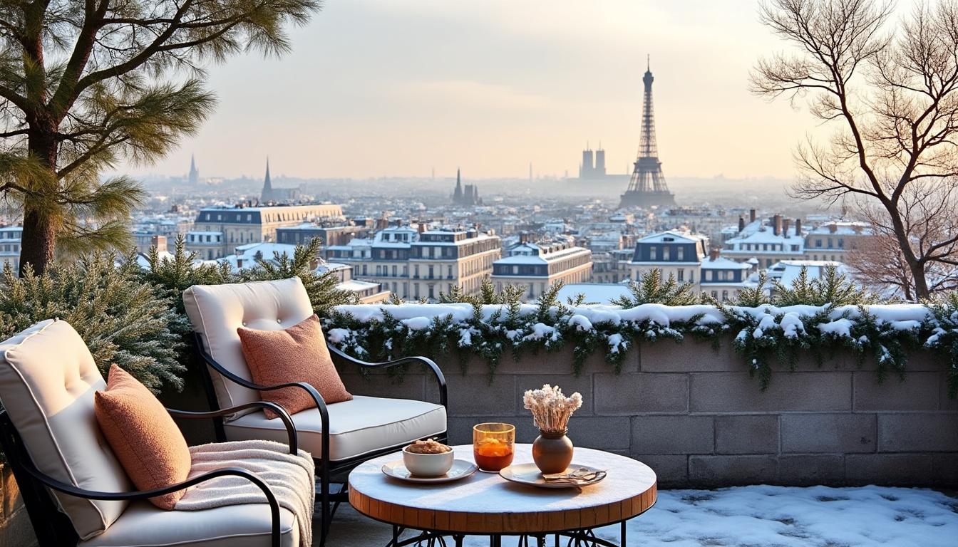 découvrez un hiver magique au rooftop eylau, perchés au sommet de paris, pour des moments lumineux et inoubliables en pleine saison froide.