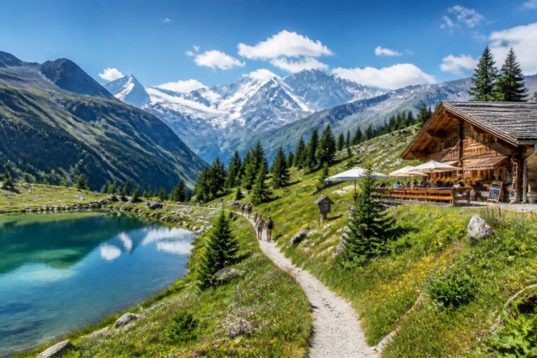 découvrez 4 escapades en montagne pour fuir la canicule et profiter de la fraîcheur. réservez vite votre prochaine aventure nature et détente !