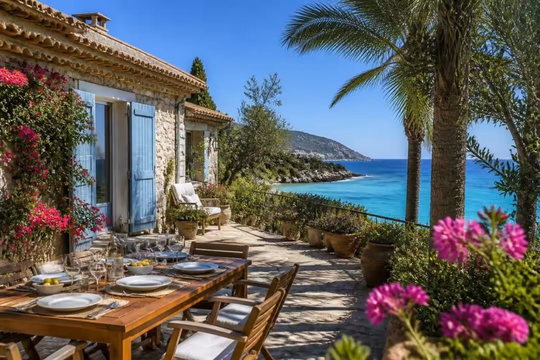 découvrez nos locations saisonnières sur la côte d'azur pour trouver la maison de vacances idéale, entre mer et soleil, pour un séjour inoubliable.