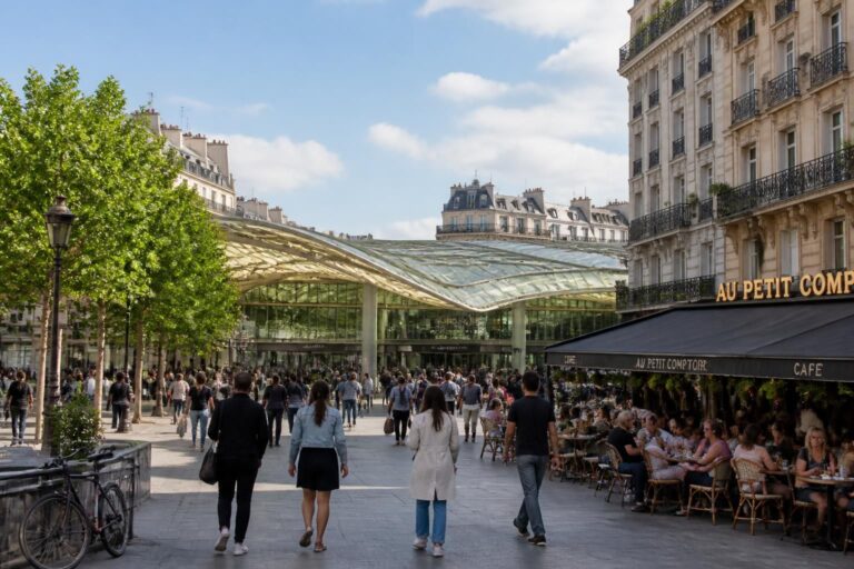 découvrez le quartier des halles à châtelet : explorez ses attractions incontournables, ses boutiques, ses restaurants et ses lieux culturels pour une journée riche en découvertes.