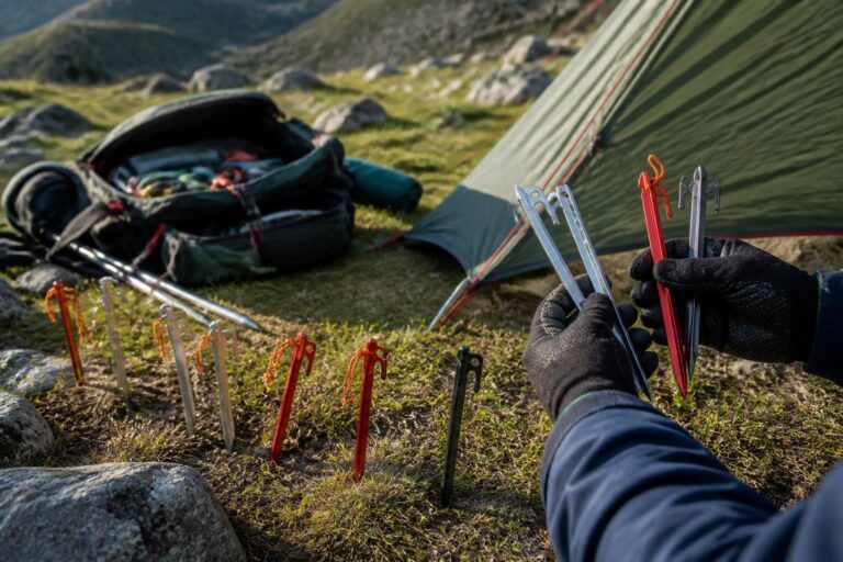 découvrez notre guide d'achat complet pour choisir les meilleures sardines de tente, indispensables pour un camping sécurisé et confortable.