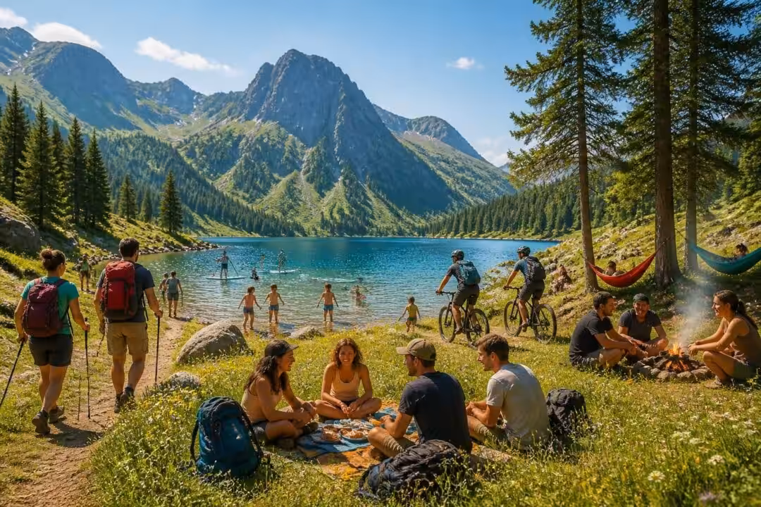 découvrez l'été à la montagne avec des aventures en pleine nature et des loisirs amusants à petits prix. profitez d'un séjour inoubliable entre randonnée, activités de plein air et moments de détente pour toute la famille.